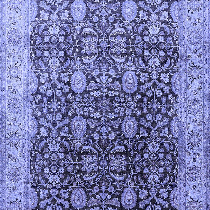 Oriental Blue Traditional Rug, urb616blu