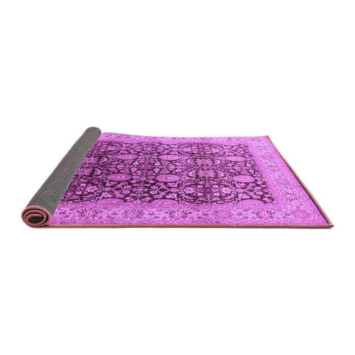 Sideview of Oriental Purple Traditional Rug, urb616pur