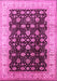 Oriental Pink Traditional Rug, urb617pnk