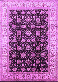 Oriental Purple Traditional Rug, urb617pur