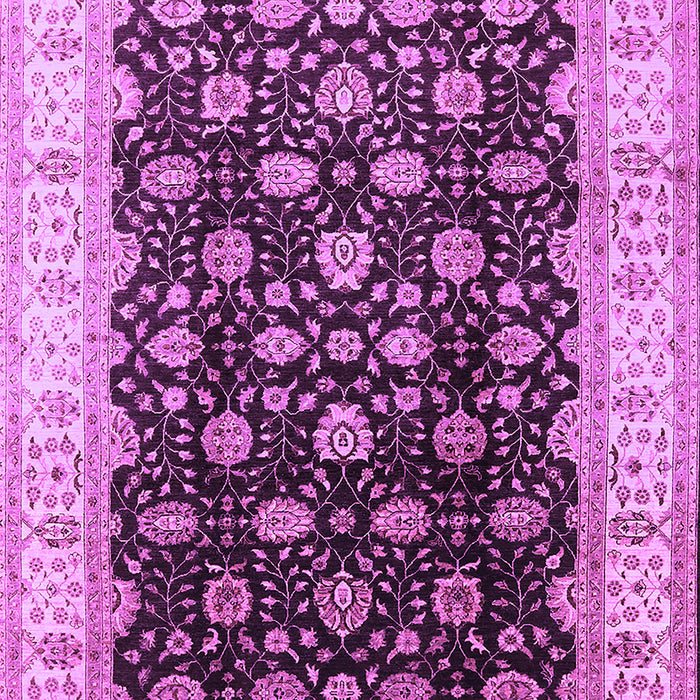 Oriental Purple Traditional Rug, urb617pur