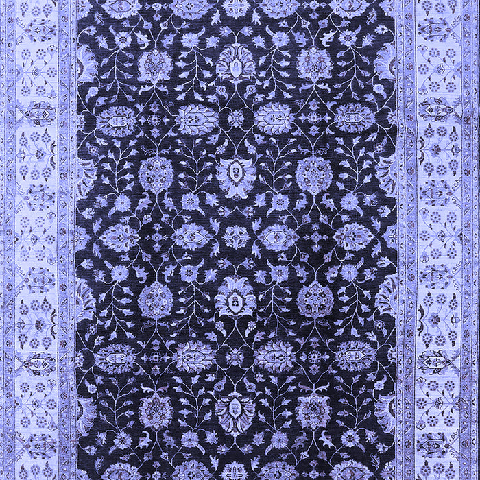 Oriental Blue Traditional Rug, urb617blu