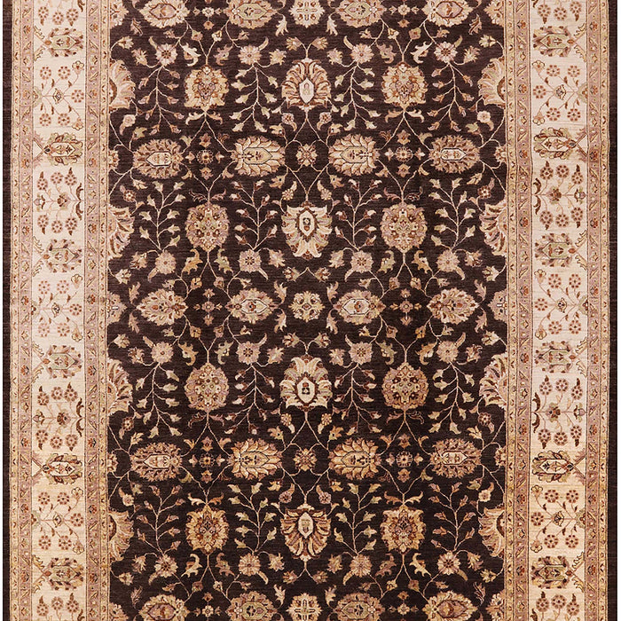 Machine Washable Industrial Modern Red Brown Rug, wshurb617