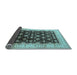 Sideview of Oriental Light Blue Traditional Rug, urb617lblu