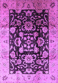 Oriental Purple Traditional Rug, urb618pur