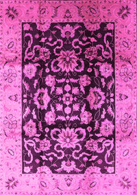 Oriental Pink Traditional Rug, urb618pnk