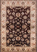 Mid-Century Modern Red Oriental Rug, urb619