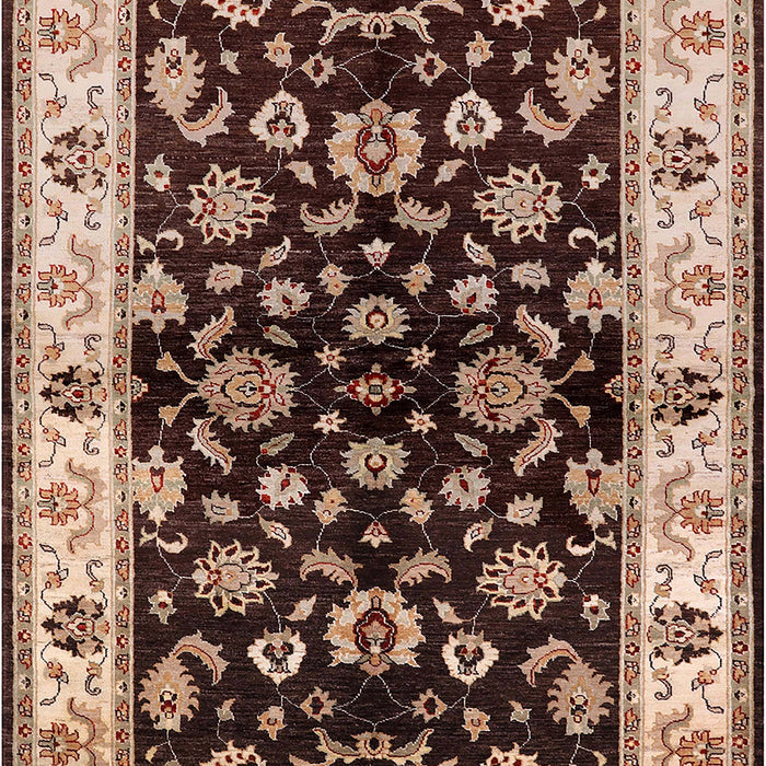 Mid-Century Modern Red Oriental Rug, urb619