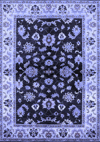 Oriental Blue Traditional Rug, urb619blu