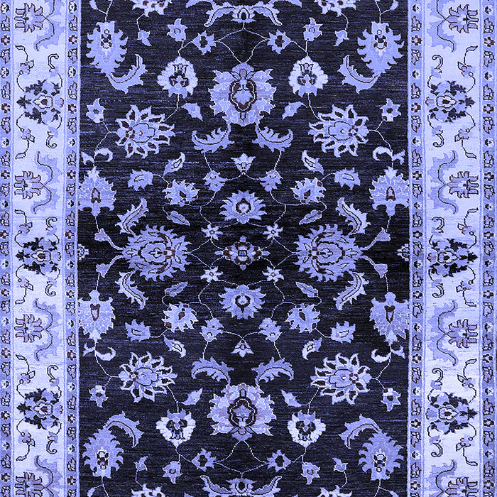 Oriental Blue Traditional Rug, urb619blu