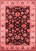 Oriental Red Traditional Area Rugs