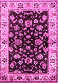 Oriental Pink Traditional Rug, urb619pnk