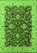 Oriental Green Traditional Rug, urb620grn
