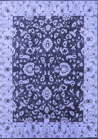 Oriental Blue Traditional Rug, urb620blu