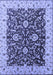 Oriental Blue Traditional Rug, urb620blu