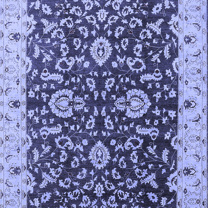 Oriental Blue Traditional Rug, urb620blu