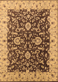 Oriental Brown Traditional Rug, urb620brn