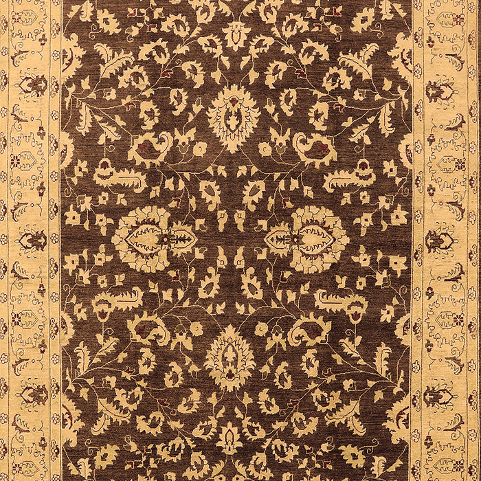 Oriental Brown Traditional Rug, urb620brn