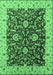 Oriental Emerald Green Traditional Rug, urb620emgrn