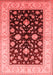 Oriental Red Traditional Area Rugs