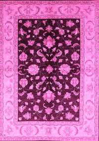 Oriental Pink Traditional Rug, urb621pnk