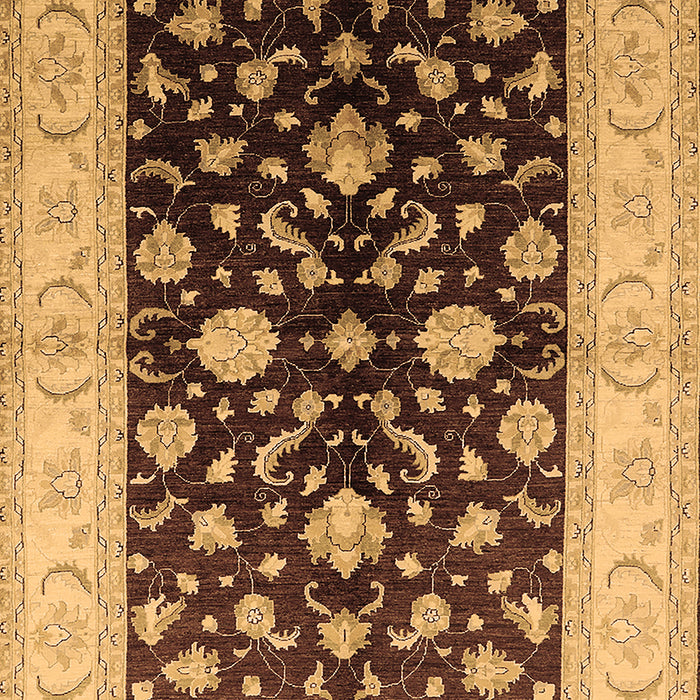 Oriental Brown Traditional Rug, urb621brn