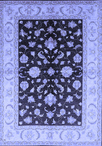 Oriental Blue Traditional Rug, urb621blu