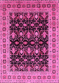 Oriental Pink Traditional Rug, urb622pnk