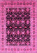 Oriental Pink Traditional Rug, urb622pnk