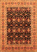 Oriental Orange Traditional Rug, urb622org