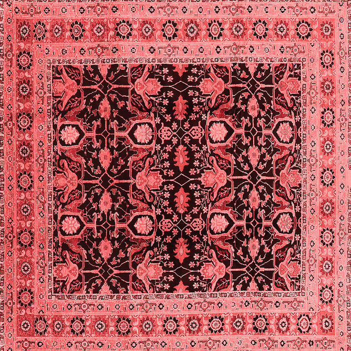 Oriental Red Traditional Rug, urb622red