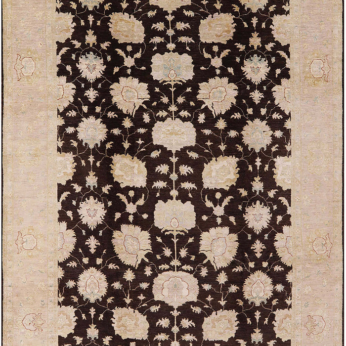 Machine Washable Industrial Modern Brown Rug, wshurb623