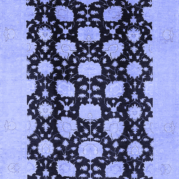 Oriental Blue Traditional Rug, urb623blu