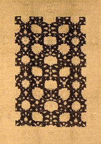 Oriental Brown Traditional Rug, urb623brn