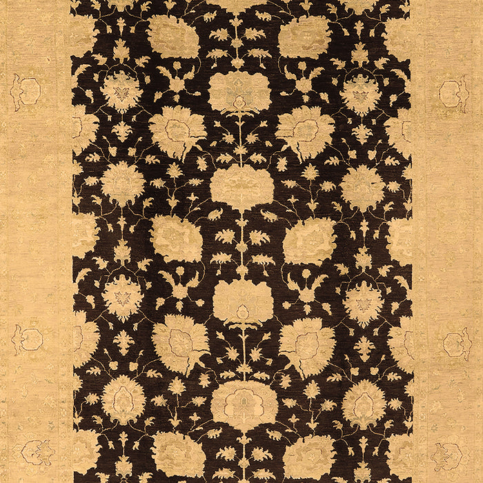 Oriental Brown Traditional Rug, urb623brn