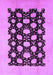 Oriental Purple Traditional Rug, urb623pur