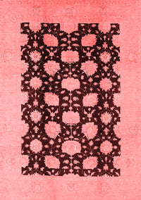 Oriental Red Traditional Rug, urb623red