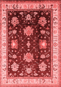 Oriental Red Traditional Rug, urb624red