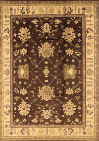 Oriental Brown Traditional Rug, urb624brn