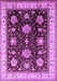 Oriental Purple Traditional Rug, urb624pur