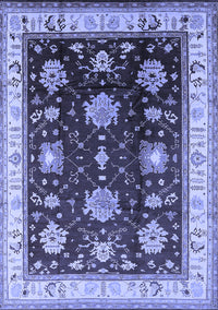Oriental Blue Traditional Rug, urb624blu