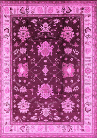 Oriental Pink Traditional Rug, urb624pnk