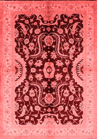 Oriental Red Traditional Rug, urb625red