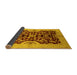 Sideview of Oriental Yellow Traditional Rug, urb625yw