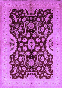 Oriental Purple Traditional Rug, urb625pur