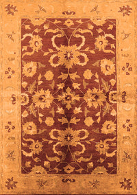 Oriental Orange Traditional Rug, urb626org