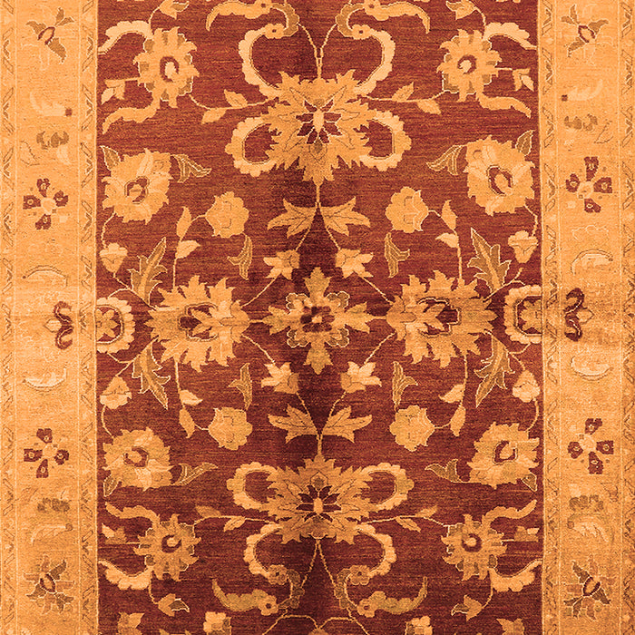 Oriental Orange Traditional Rug, urb626org