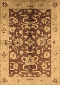 Oriental Brown Traditional Rug, urb626brn