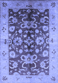 Oriental Blue Traditional Rug, urb626blu