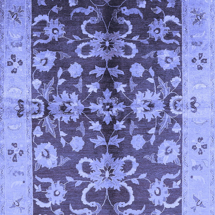 Oriental Blue Traditional Rug, urb626blu